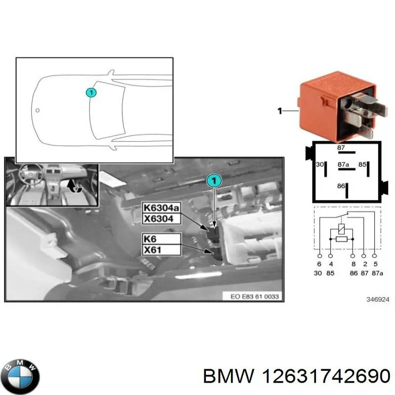 12630153635 BMW