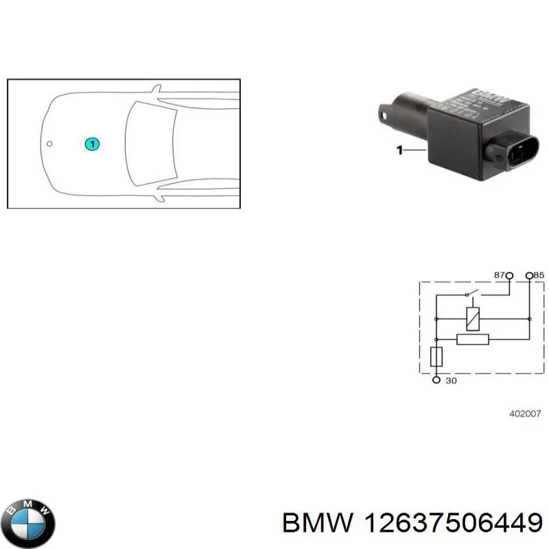 12637506449 BMW