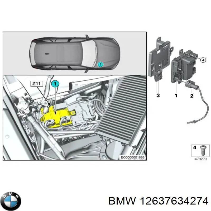 12637634274 BMW