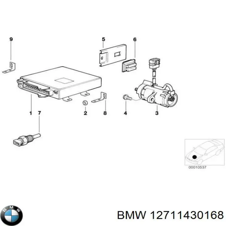 12711430168 BMW