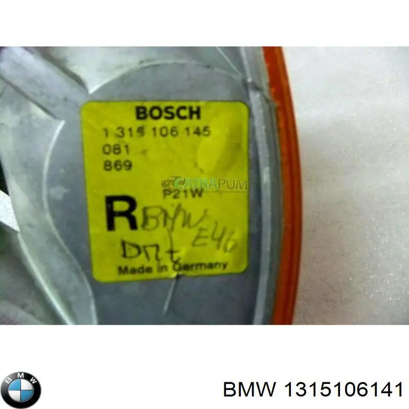 Piloto intermitente derecho BMW 0311328002 precio, desde 24,96 EUR