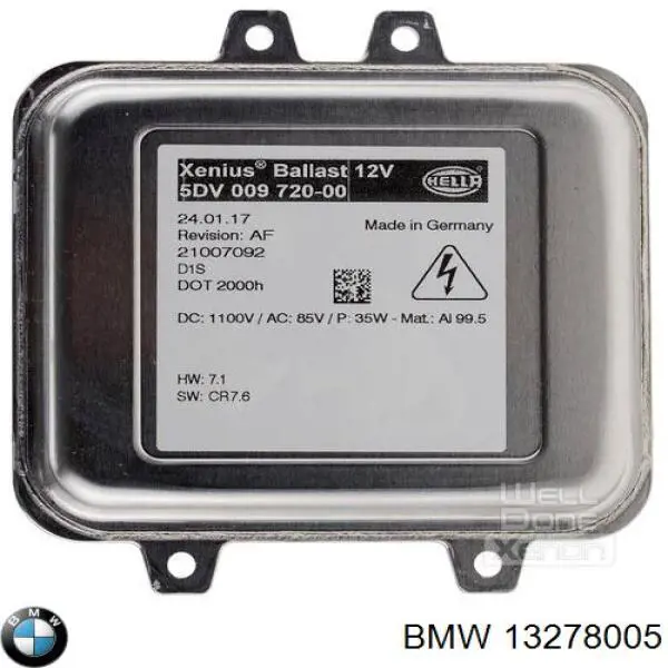 Centralita, faros xenon BMW 13278005 precio, desde 47,07 EUR
