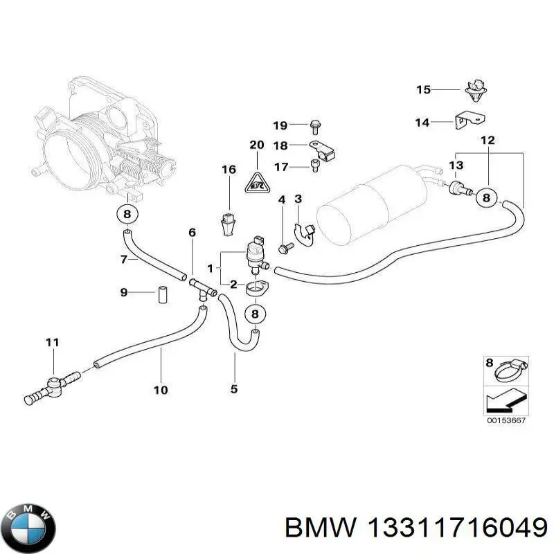 BMW 13311716049 precio, desde 2,60 EUR