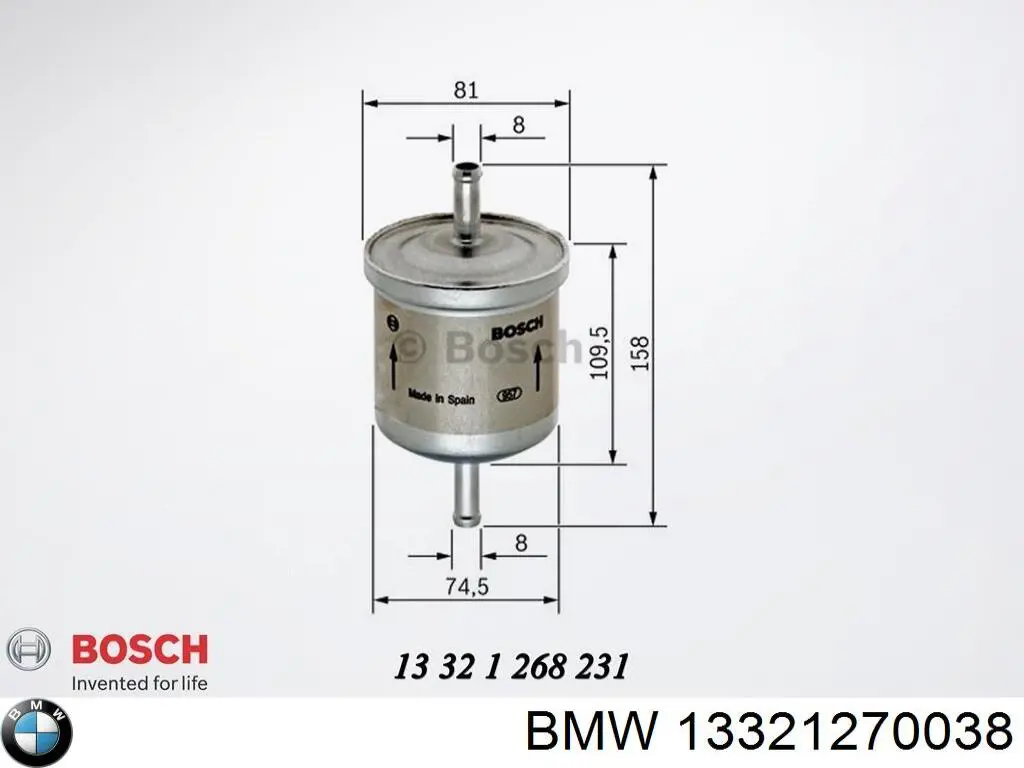 Filtro combustible BMW 3 E21