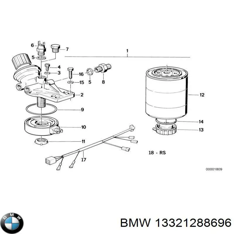 Junta de tapa del tubo de llenado de aceite BMW 13321288696 precio, desde 6,53 EUR
