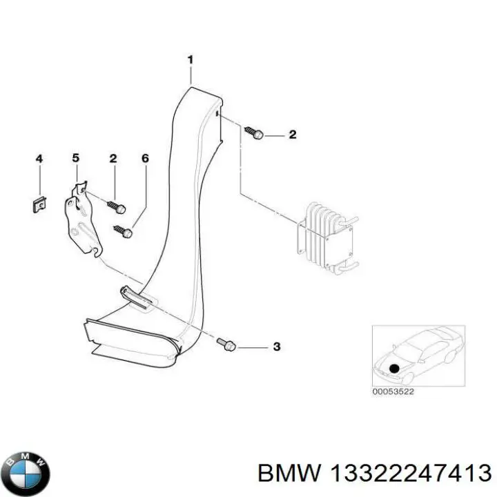 Manguito de aire del medidor de masa de aire BMW 13322247413 precio, desde 65,75 EUR