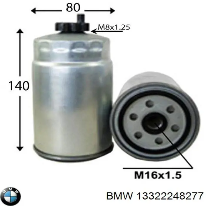 1181245 Deutz Filtro de gasolina