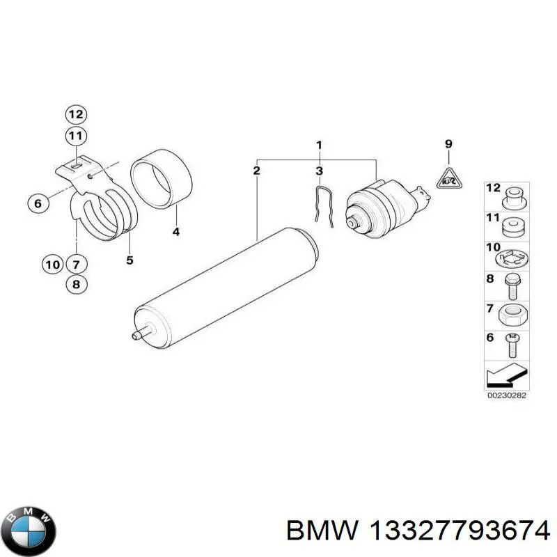 Comprar 13327793674 BMW Filtro diesel