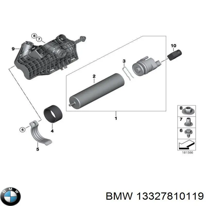 Comprar 13327810119 BMW Calentador de combustible