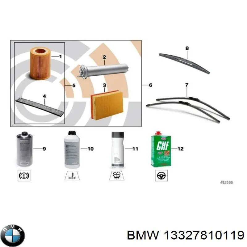 Calentamiento, Unidad de depósito para BMW 5 (E61)