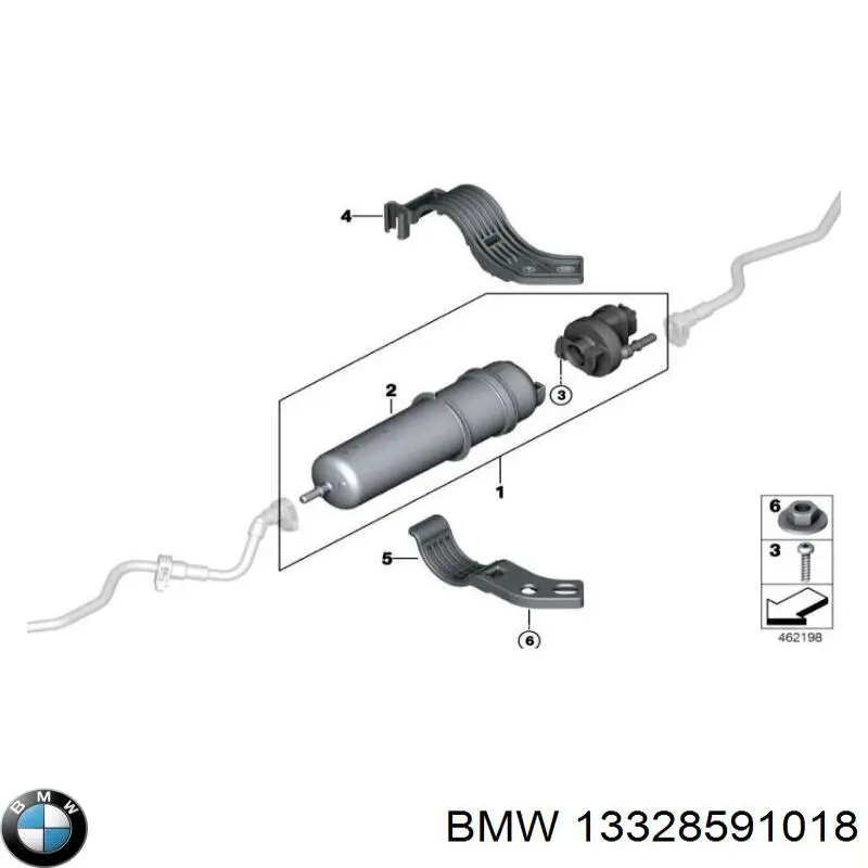 Comprar 13328591018 BMW Filtro diesel