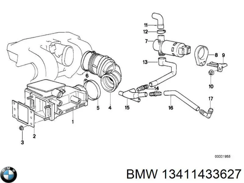 Válvula de mando de ralentí BMW 13411433627 precio, desde 519,11 EUR