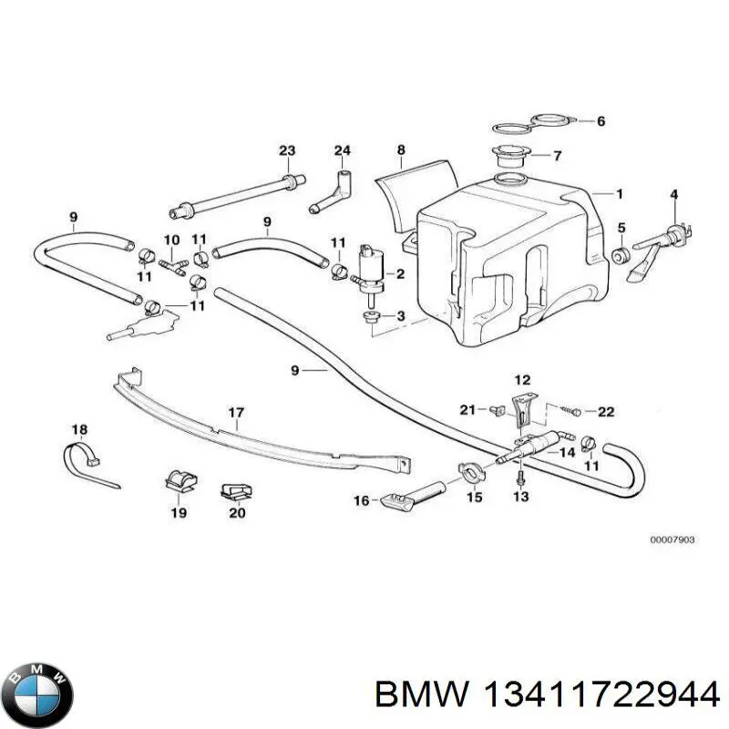 13411722944 BMW 