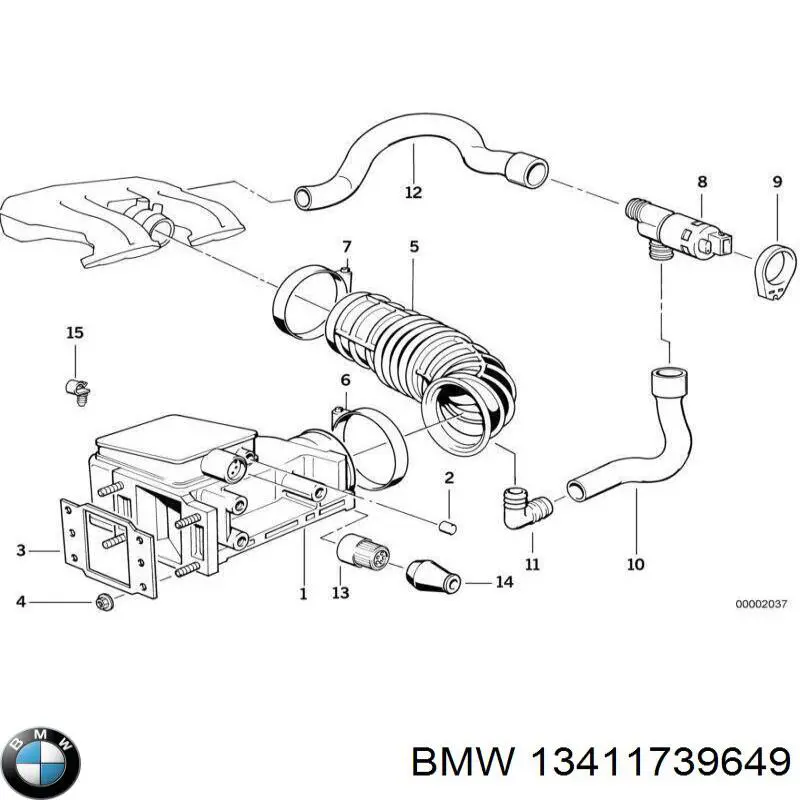  BMW 13411739649 precio, desde 12,37 EUR