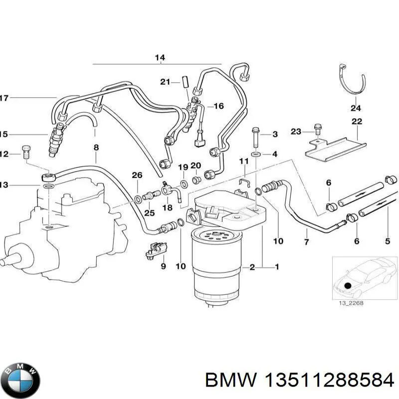 0009982826 Fiat/Alfa/Lancia tornillo