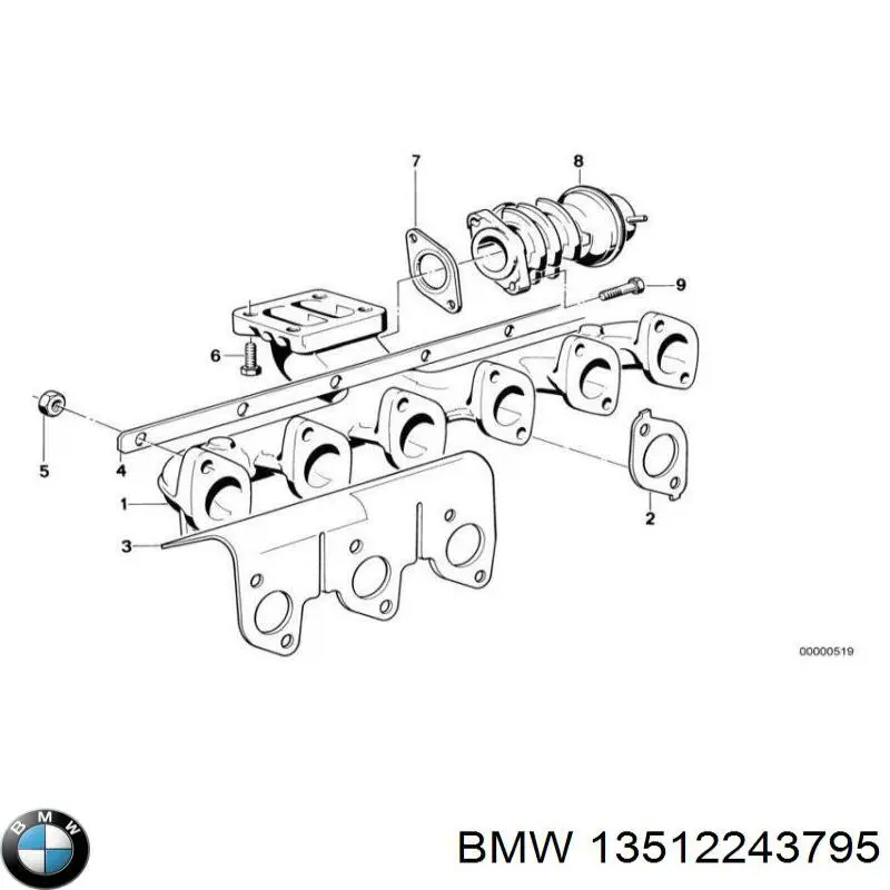  BMW 13512243795 precio, desde 3,33 EUR