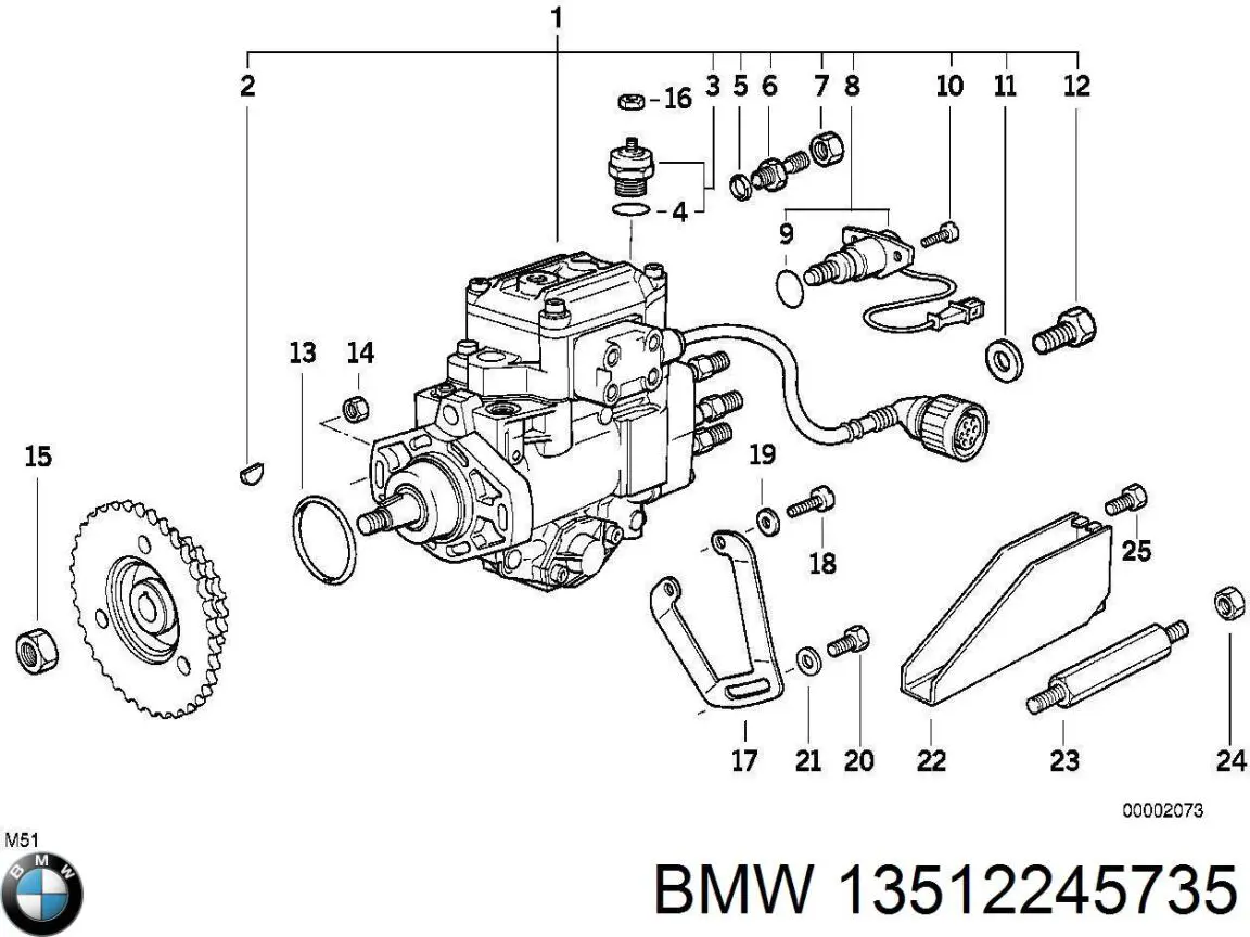 Comprar 13512245735 BMW Bomba inyectora