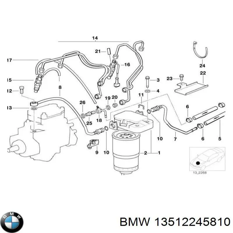 986430302 Bosch inyector de combustible