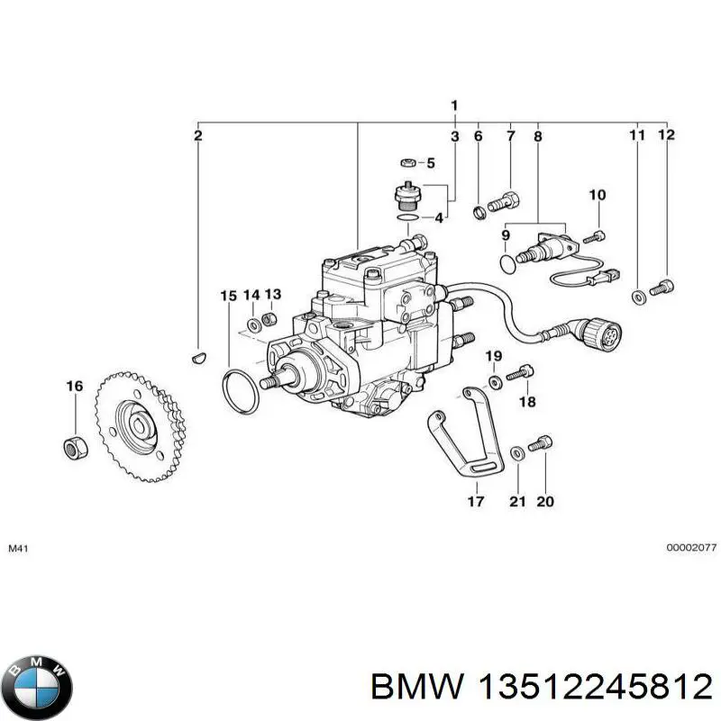 Bomba de alta presión de combustible BMW 13512245812 precio, desde 256,45 EUR