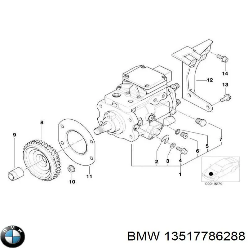Comprar 13517786288 BMW Bomba inyectora