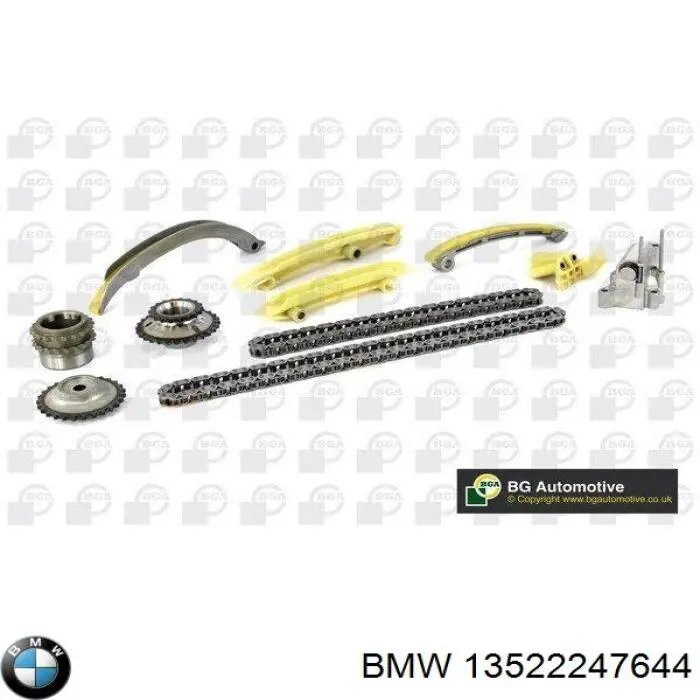 Tensor, cadena de distribución, bomba alta presión para BMW 5 (E39)