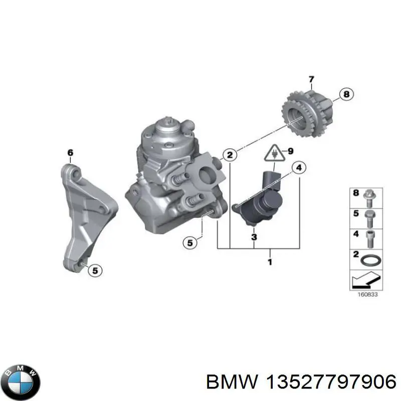 Comprar 13527797906 BMW Engranaje de estrella, bomba de inyección