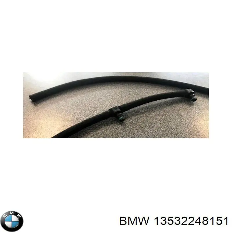 13532248151 BMW tubo de combustible atras de las boquillas