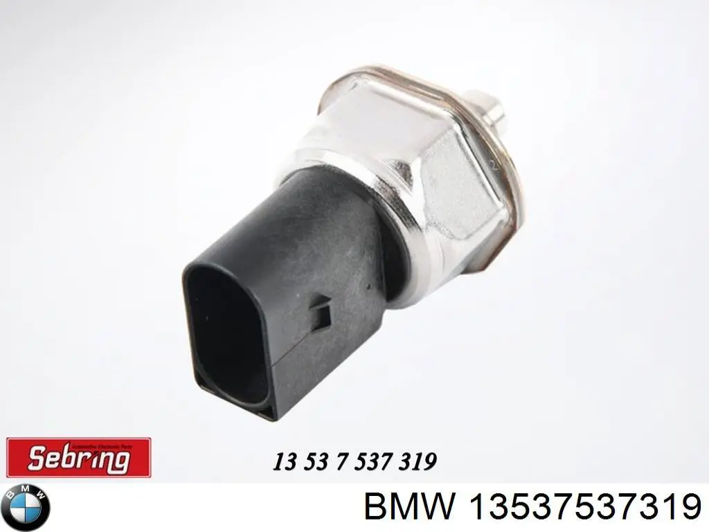 Sensor de la presión del combustible BMW 13537537319