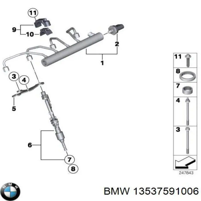 Arandela de asiento del inyector BMW 13537591006 precio, desde 2,67 EUR