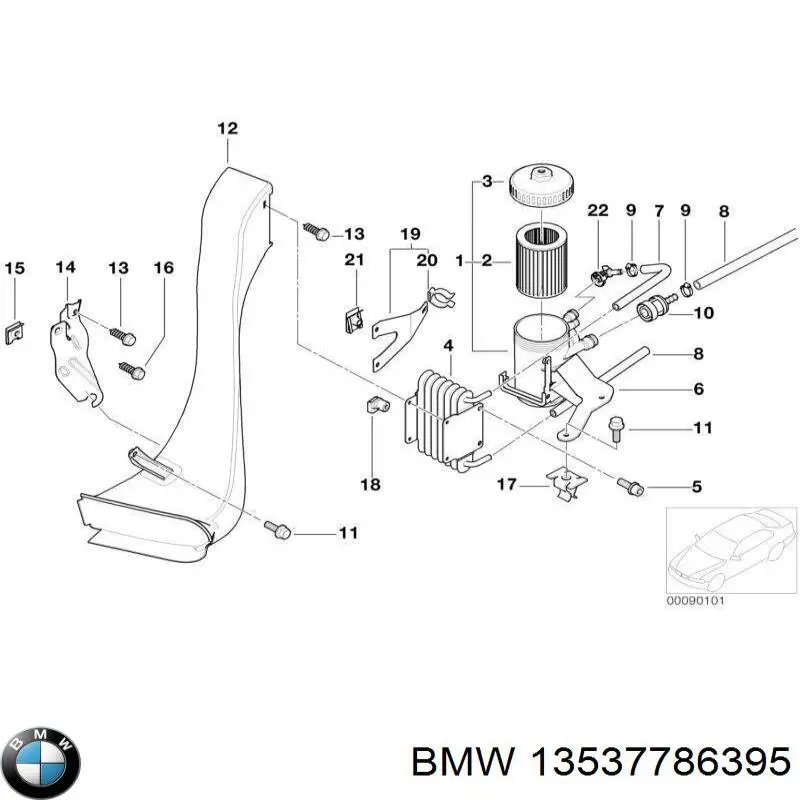 BMW 13537786395 precio, desde 14,16 EUR