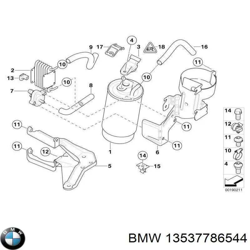 Tubería de retorno de combustible de los inyectores BMW 13537786544 precio, desde 22,91 EUR