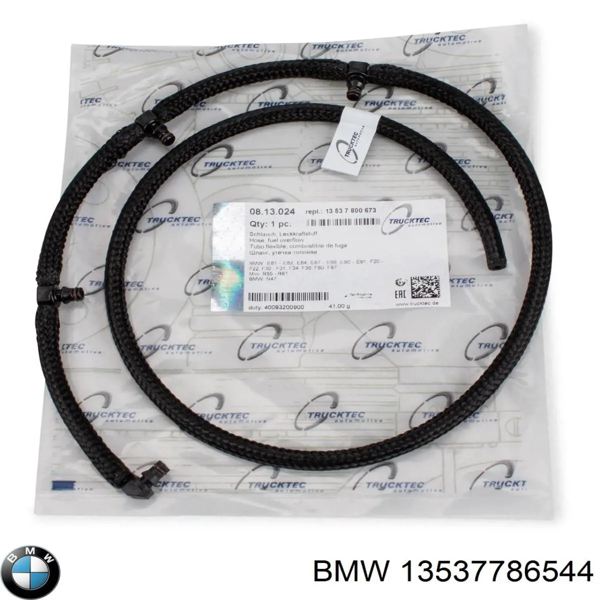 Tubería de retorno de combustible de los inyectores BMW 13537786544 precio, desde 22,91 EUR