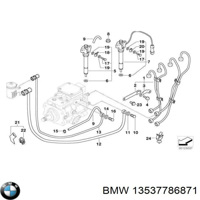 Inyectores BMW 13537786871 precio, desde 279,21 EUR