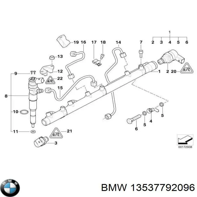 Inyectores BMW 13537792096 precio, desde 286,43 EUR