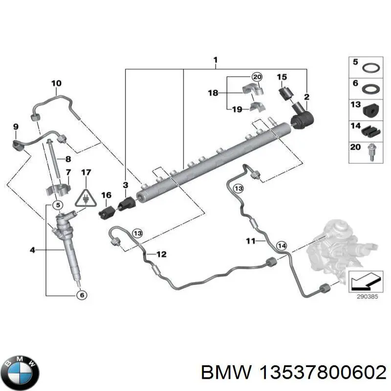 Sensor de presión de combustible RECCSP9402 CSV Electronic Parts