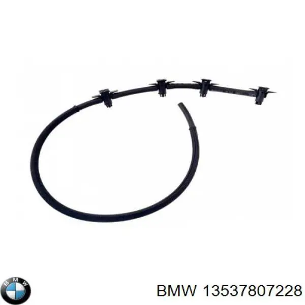 Tubería de combustible atras de las boquillas para BMW 3 (F30, F80)