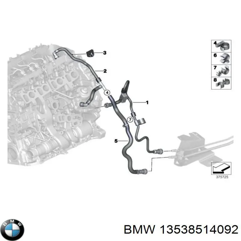  BMW 13538514092 precio, desde 203,43 EUR