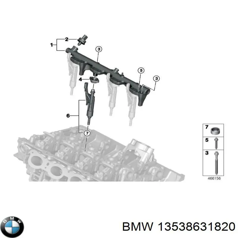 Sensor de presión de combustible BMW 13538631820 precio, desde 65,57 EUR