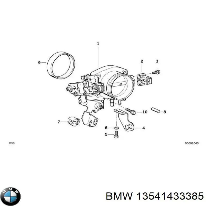 Cuerpo de aceleración completo BMW 13541433385 precio, desde 59,53 EUR