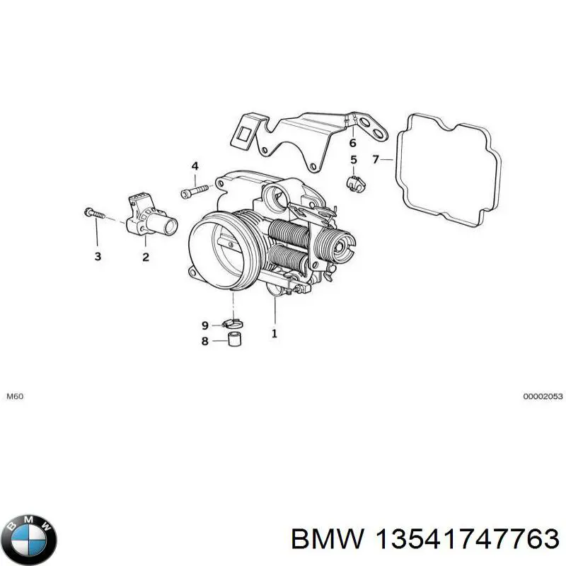 Cuerpo de aceleración completo BMW 13541747763 precio, desde 515,19 EUR