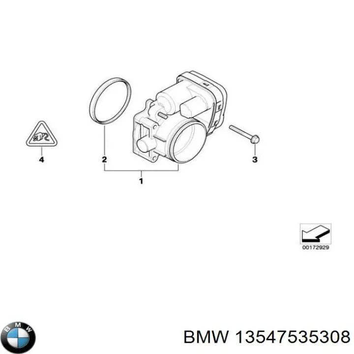 Comprar 13547535308 BMW Cuerpo de mariposa
