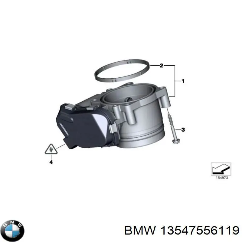 Comprar 13547556119 BMW Cuerpo de mariposa