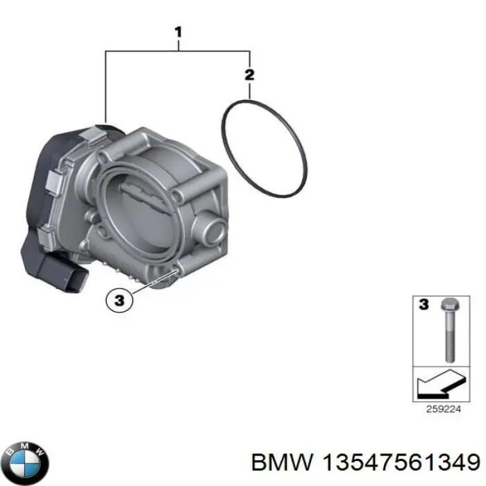 13547561349 BMW tornillo culata