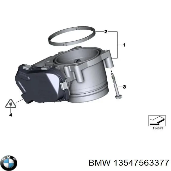 Comprar 13547563377 BMW Junta cuerpo mariposa
