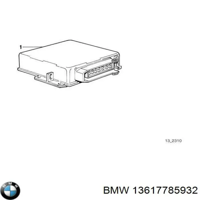 Modulo de control inyeccion de combustible (ECU) BMW 5 (E39)