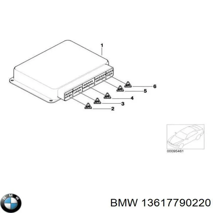 Unidad de control del motor  BMW 13617790220 precio, desde 149,56 EUR