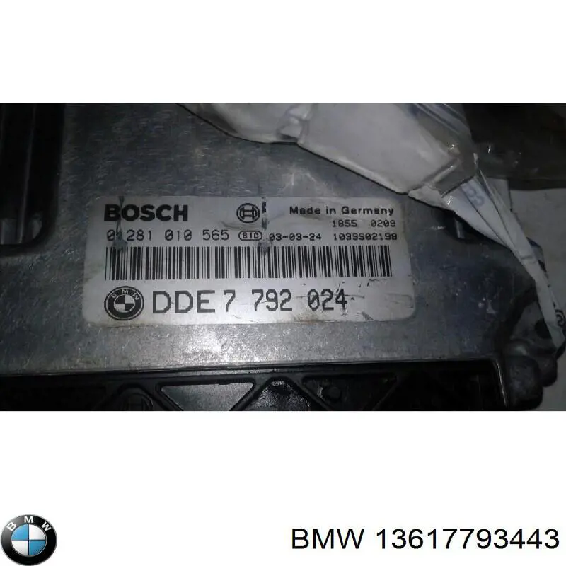 13617793443 BMW módulo de control del motor (ecu)