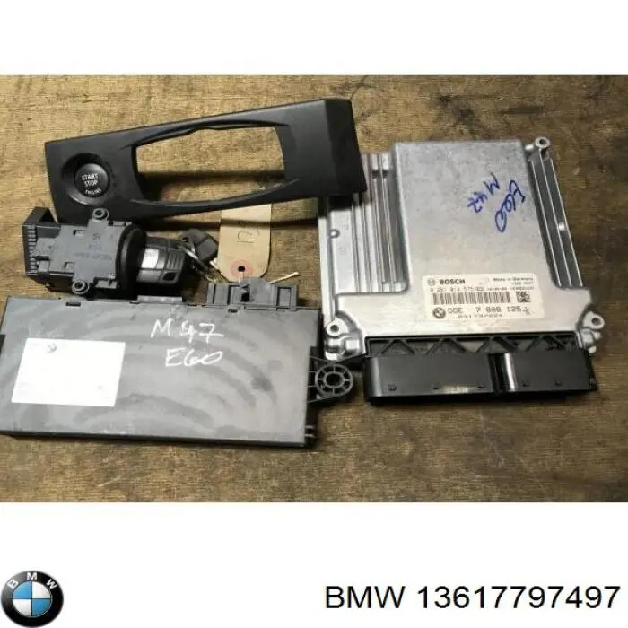 13617801711 BMW módulo de control del motor (ecu)