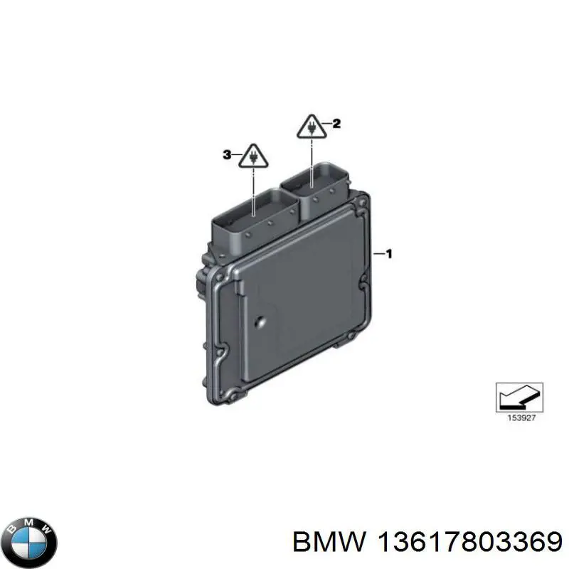 13617803369 BMW centralina del motor / modulo de control del motor (ecu)