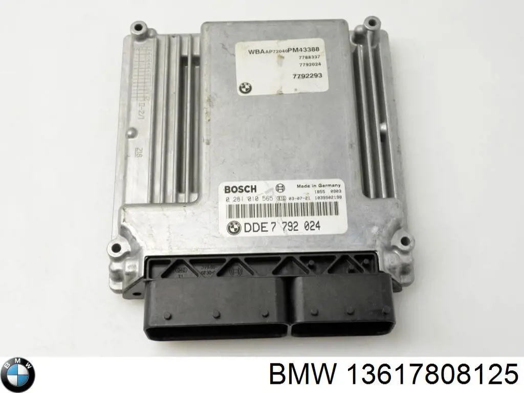13617808125 BMW módulo de control del motor (ecu)